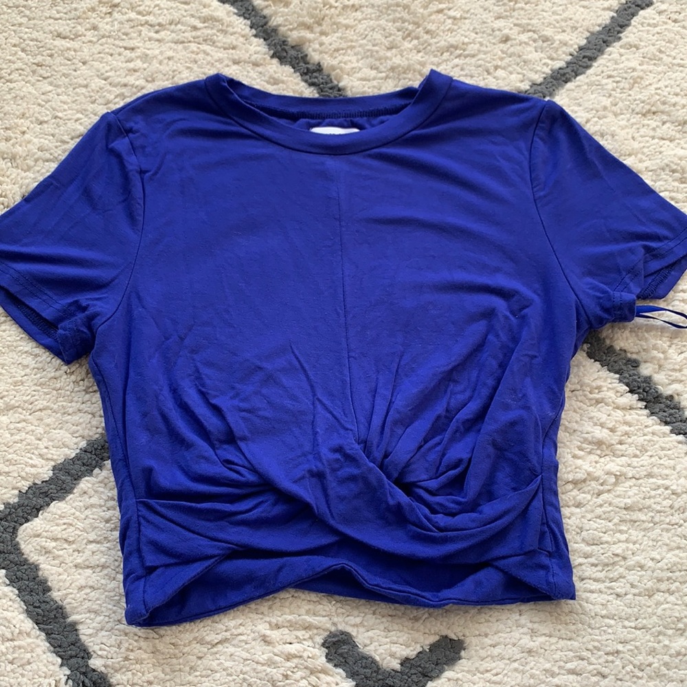 Super down crop top